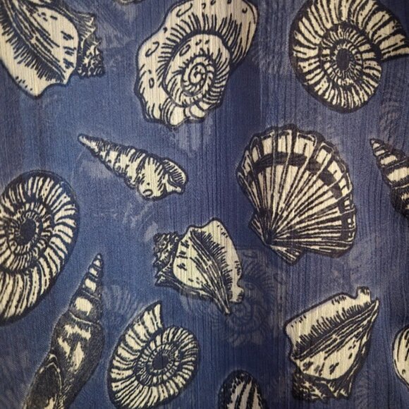 Love Mark heyes shell pattern shirt bnwt size 18 - Picture 2 of 9